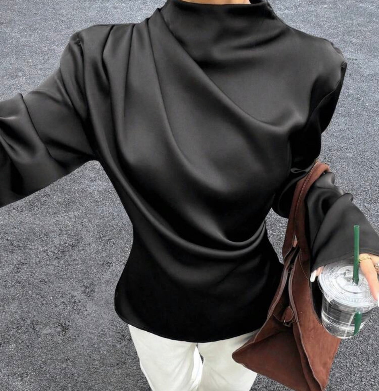 Elegant Black Top -