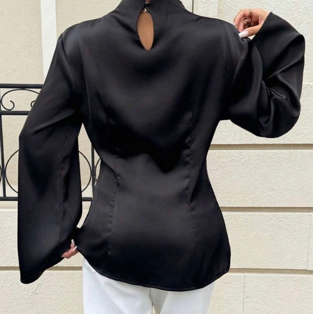 Elegant Black Top -